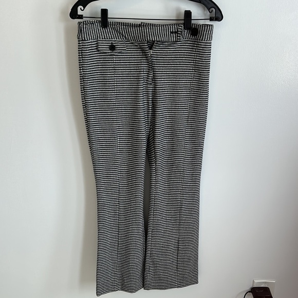 Derek Lam 10 Crosby Houndstooth Crop Flare Pants - Picture 3 of 8